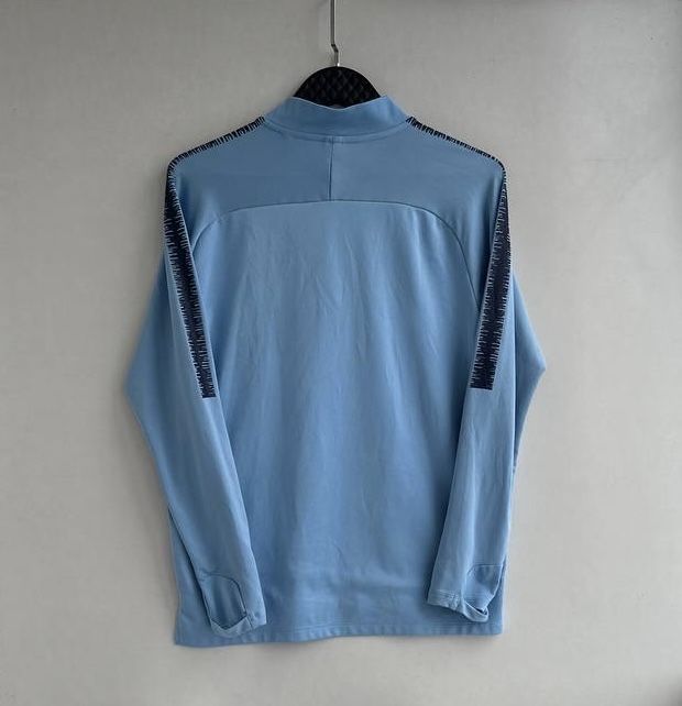 Кофта Nike Manchester Sity тренувальна футбольна зипка 1/4 лонгслів