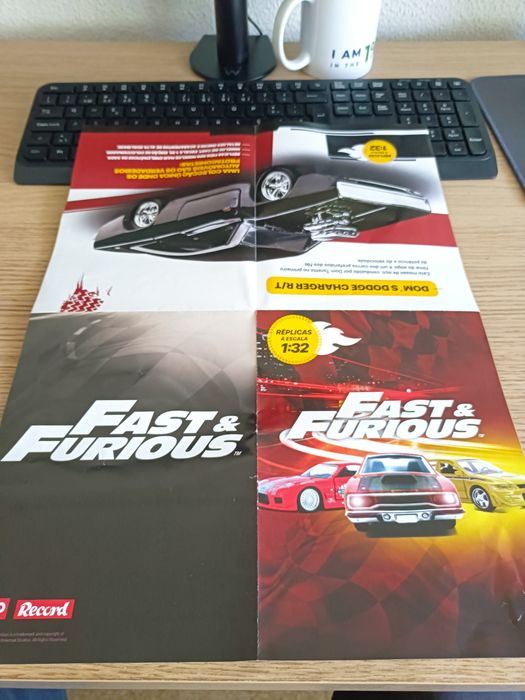 Impecável Diecast 1:32 Dom's Dodge Charger R/T Fast&Furious