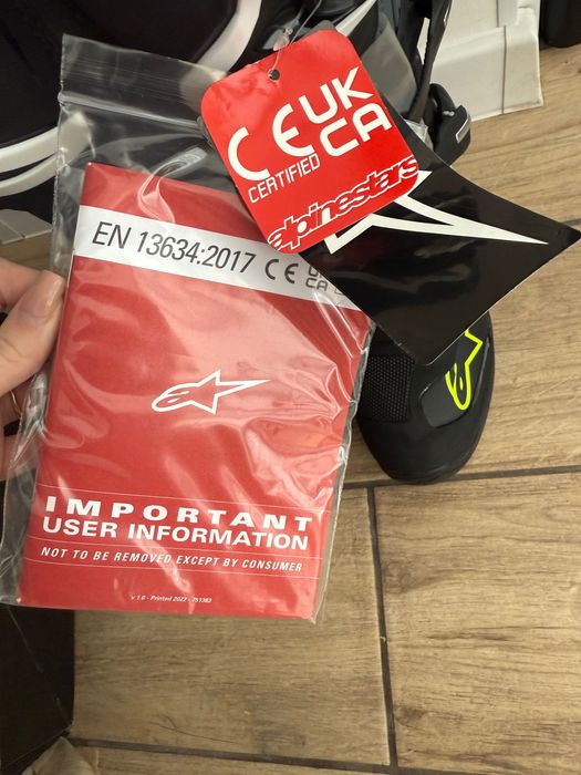 Мотоботи alpinestars tech5