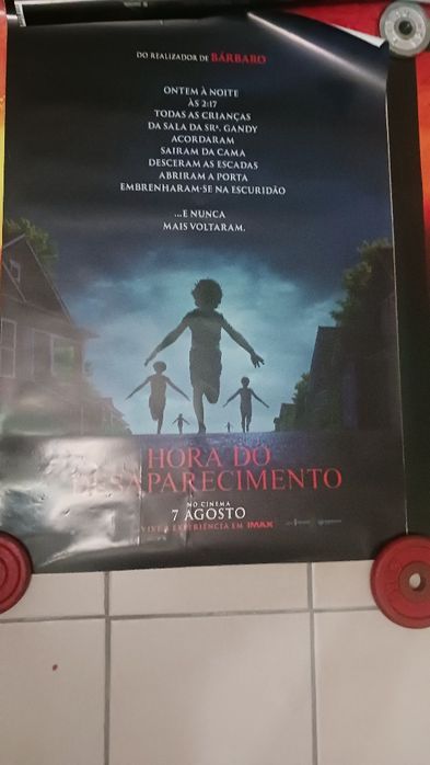A Hora do Desaparecimento- poster de cinema