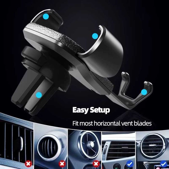 Suporte para Smartphone, iPhone, telemóvel carro novo