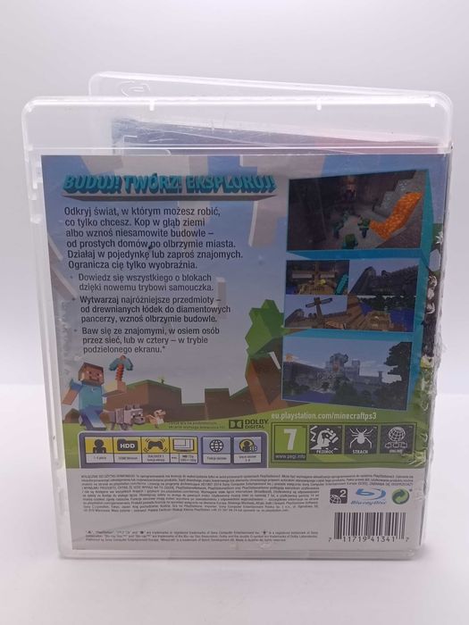 Gra Minecraft Playstation3 Edition wersja PL NA PS3 161/02/26S