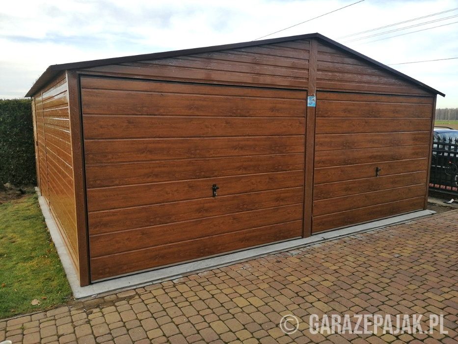 Garaż blaszany 7x5.5m ,garaże blaszane , blaszaki,wiaty,hale
