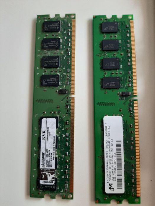 Płyta główna +pamięć 2x2GB