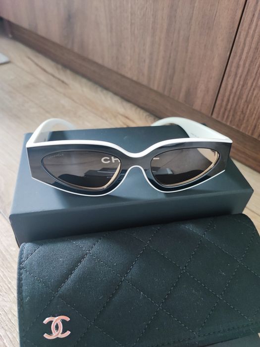 Oryginalne okulary przeciwsłoneczne Chanel Nowe