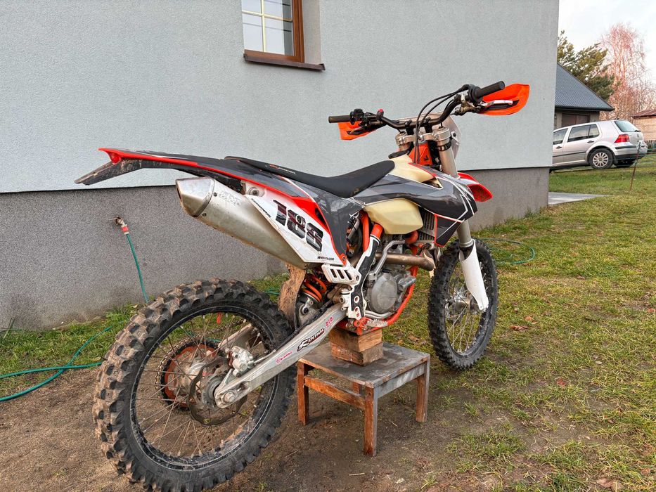 Ktm exc450 bez możliwości rejestracji