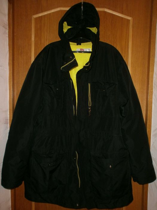 Куртка парка три в одной SNCF, чёрная, разм. XXL, наш 58. ПОГ-70 см