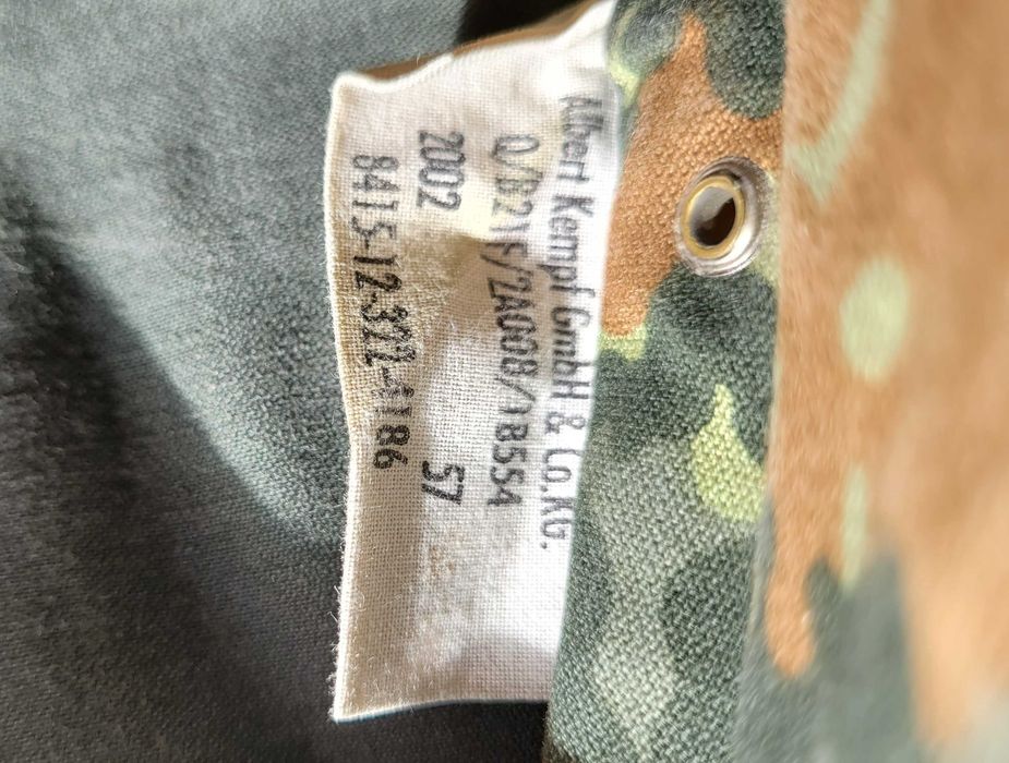 Czapka armii niemieckiej w kamuflażu Flecktarn - oryginalna