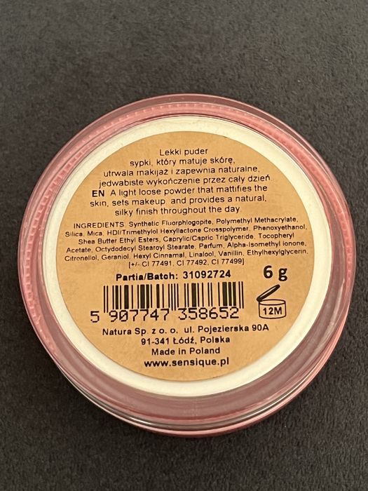 Sensique luminous delight sypki puder