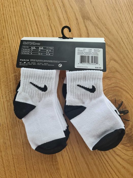 Skarpetki chłopięce Nike 6 par