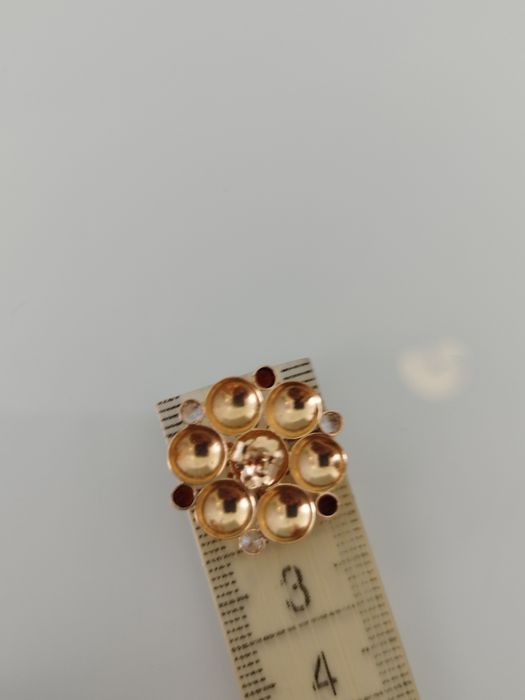 Brincos em ouro de 19,2kt