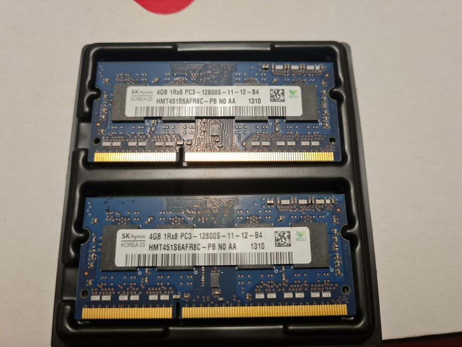 Hynix DDR3 4Gb пара