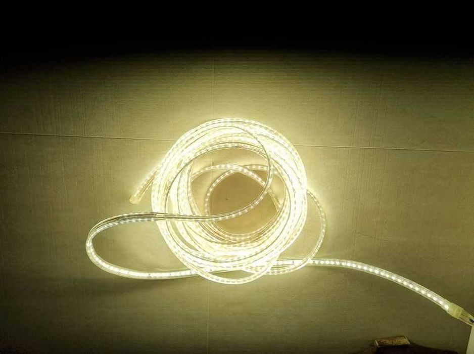 12-Meter LED Strip Reels, 220V Insulated, Indoor/Outdoor Use, New, Invoice Included64737959248641123