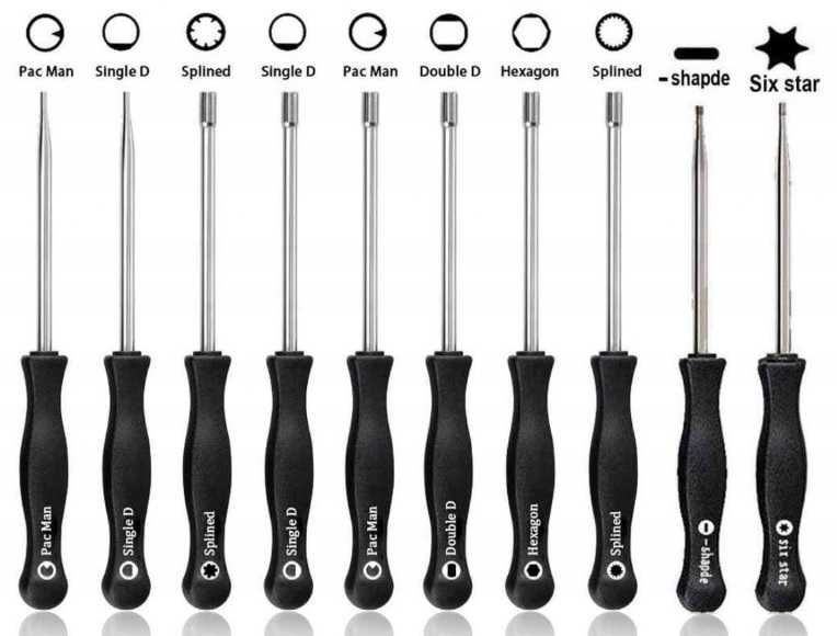 Komplet kluczy do regulacji gaźników 10 sztuk regulacji gaźnika