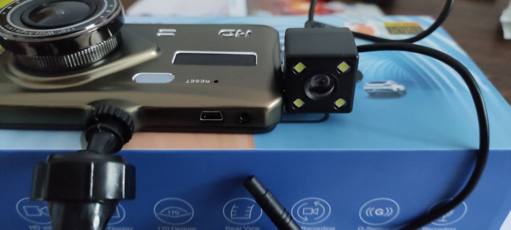 Kamera nagrywanie przód i tył