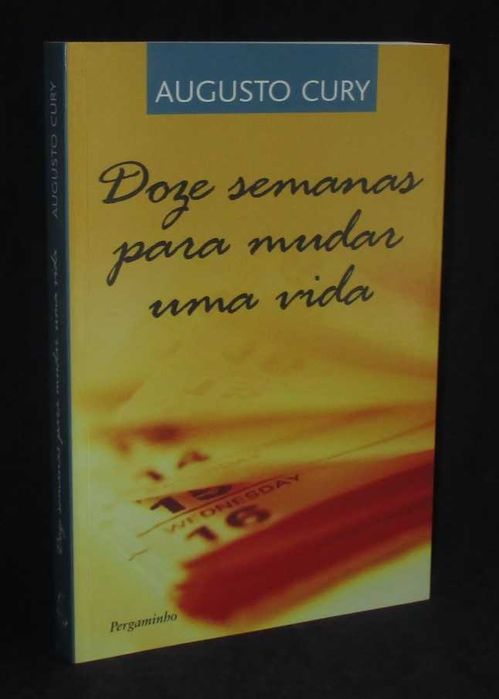 Livro Doze semanas para mudar uma vida Augusto Cury