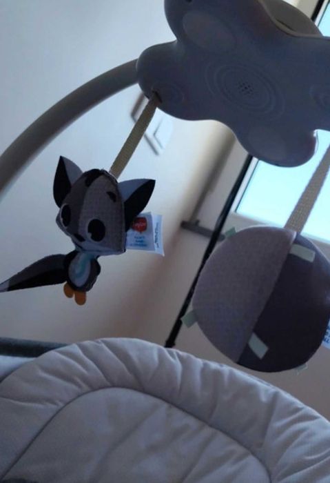 Tiny Love | Cadeira de Balanço Napper Berco 3 em 1 Cinza