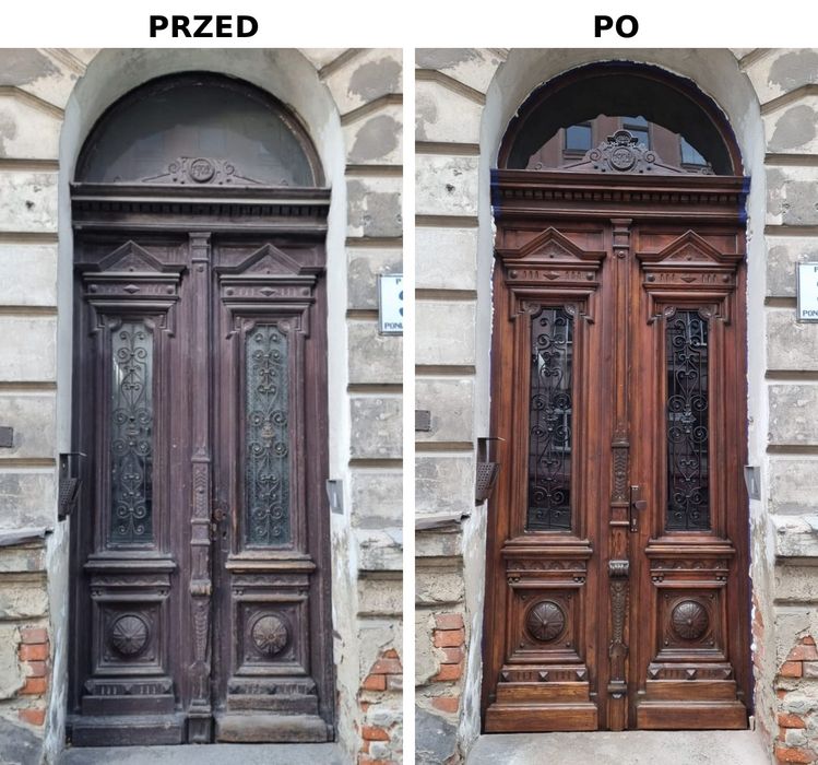 Renowacja drzwi drewnianych | Drzwi zabytkowe | Dolny Śląsk |