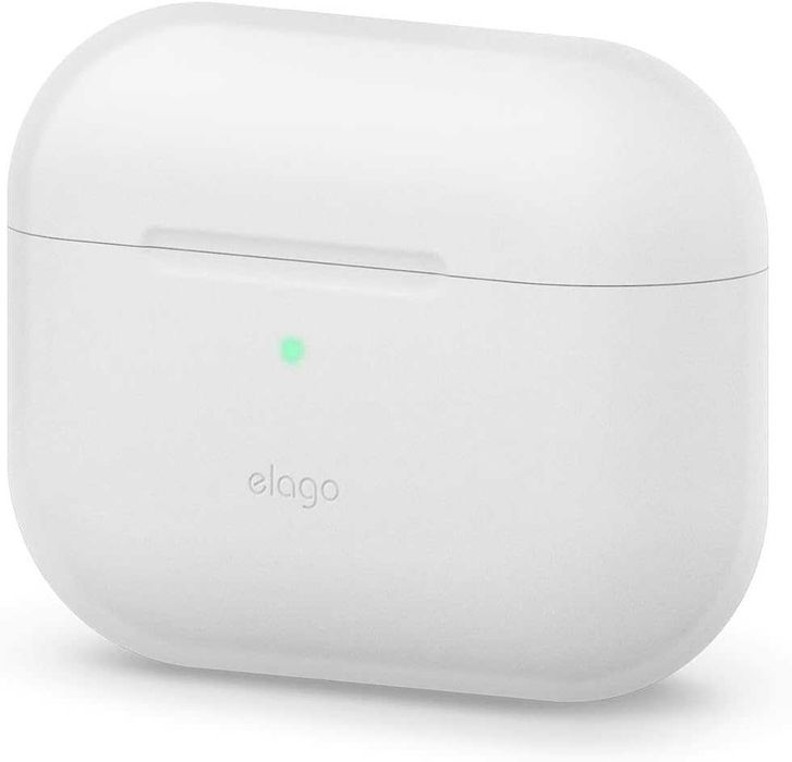 Wysokiej jakości silikonowe etui elago na słuchawki AirPods Pro białe