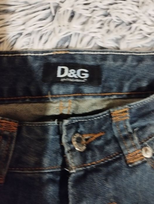 прямі джинси на низькій  посадції від Dolce &Gabbana