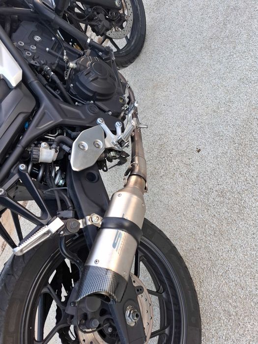 Linha de escape e ponteira YAMAHA R3 MT 03 R 3