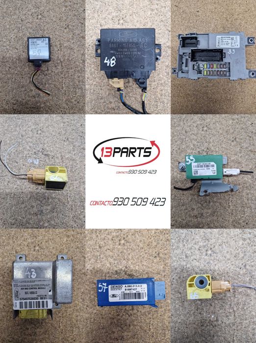 Diversos Modulos Eletronicos Caixas Fusiveis Ford