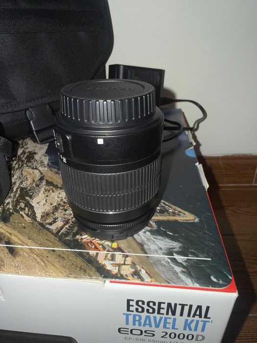 Camara canon 2000d kit completo