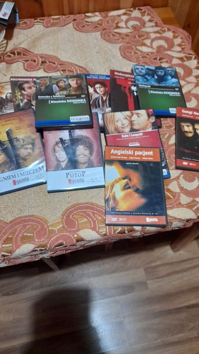 Filmy na płytach dvd
