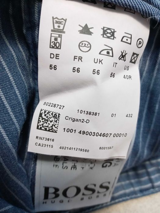 Szorty męskie Hugo Boss Crigan XL