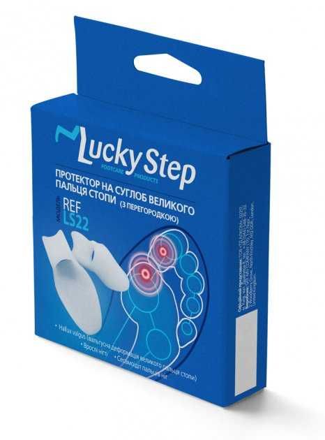 Протектор на суглоб великого пальця стопи з перегородкою Lucky Step
