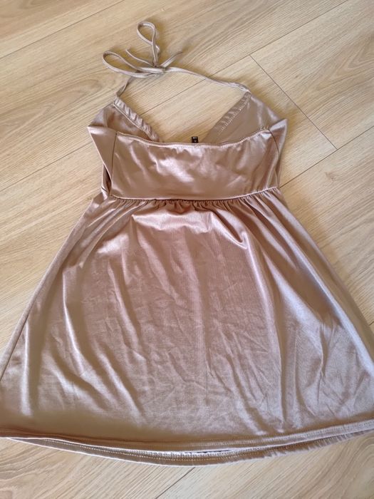 Bluzka top Amisu XS 34 złota