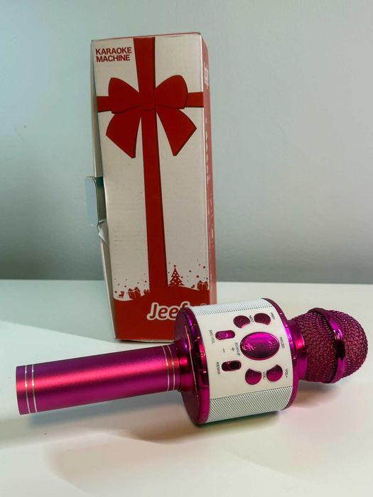 Bezprzewodowy mikrofon do karaoke bluetooth (7)(4278)