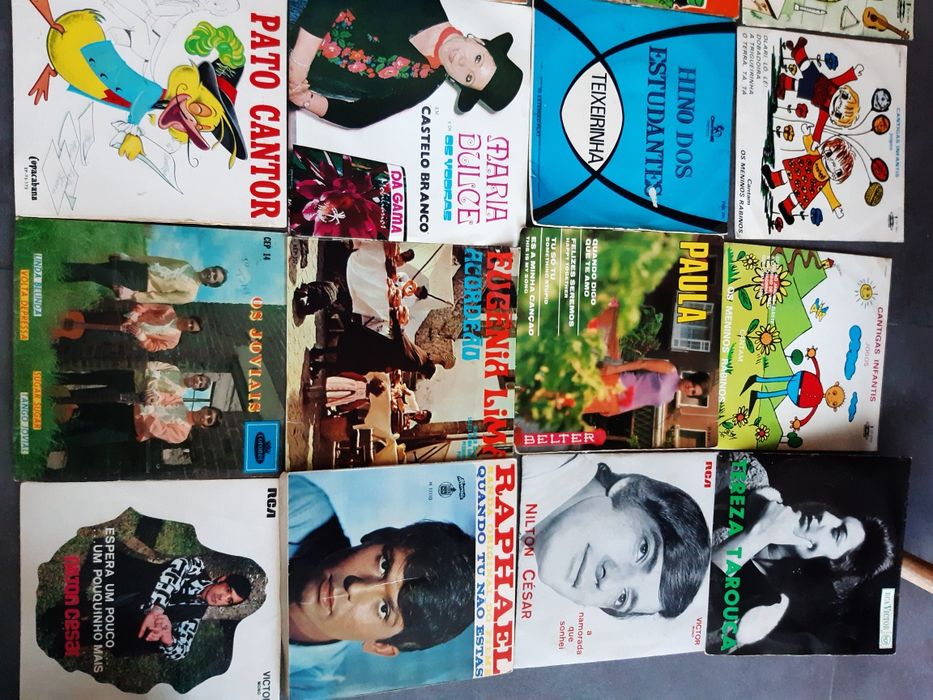 Discos singles em vinil