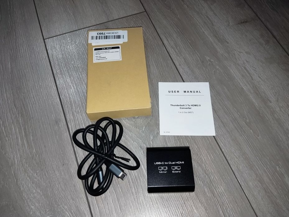 Adapter USB-C dual hdmi