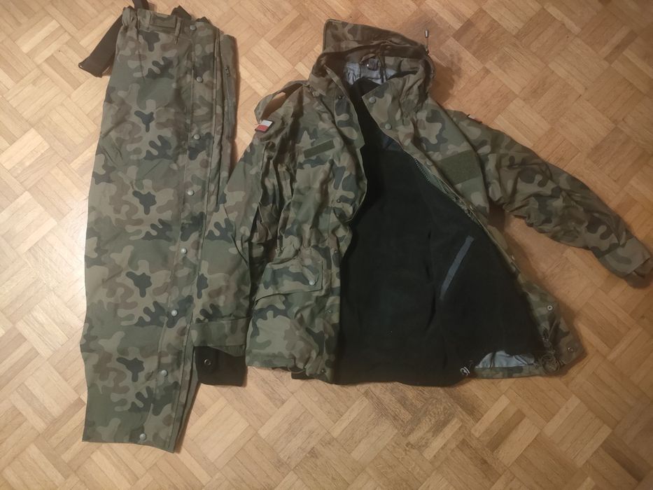 Goretex - kurtka + polar + spodnie
