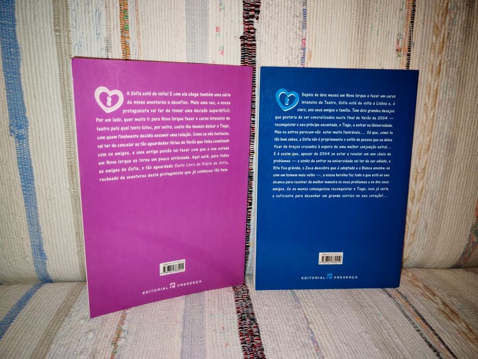 Sexto e Sétimo livros do Diário de Sofia (Portes grátis)