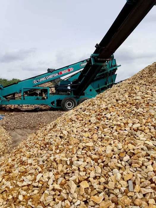 Kruszywo dolomitowe Dolomit drogowe kamień naturalny frakcja 10-30 mm 30-60 lub 60-100 transport 1-5 ton 20 ton 25 ton