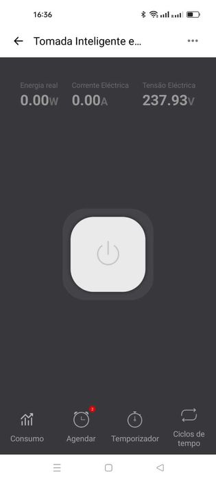 Tomada Inteligente com medição de consumo