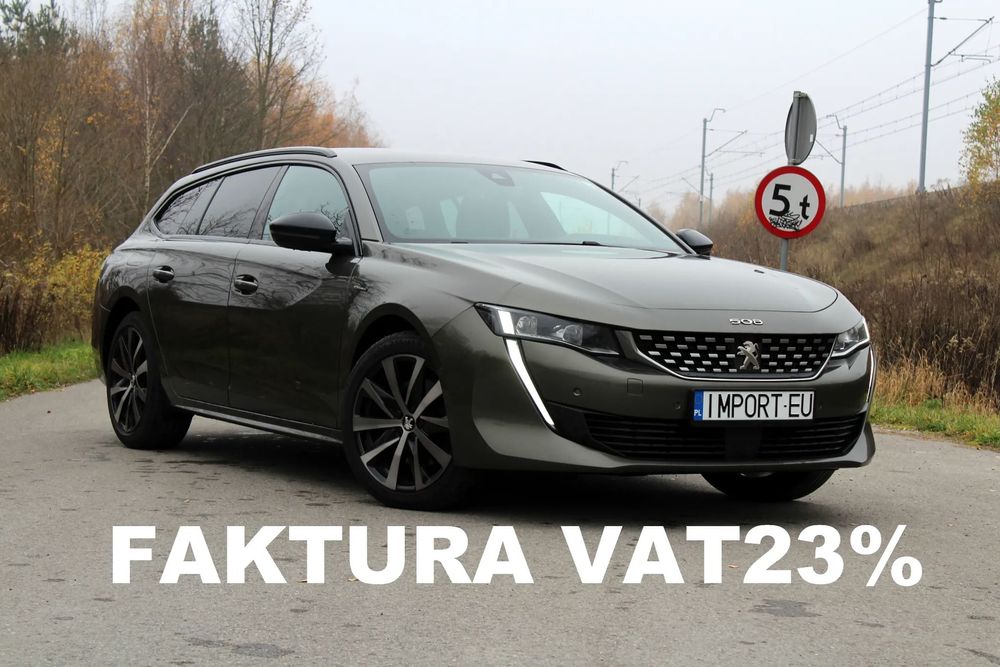 Peugeot 508 2.0 HDI AUT. GT Line Serwis Bezwypadkowy 2X KOŁA FV23%