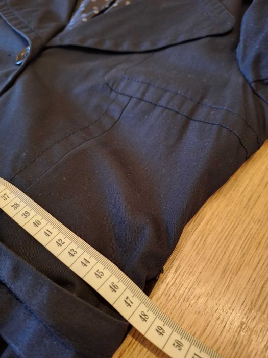 H&M Płaszcz trencz roz 38/40 oladna mocna czerń