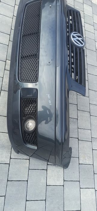 Zderzak przedni przód VW Polo 6N2 z halogenami