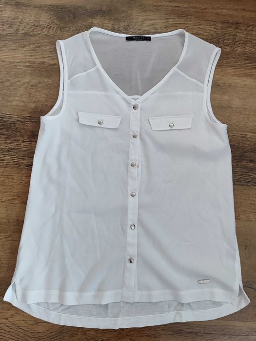 Biała bluzka Mohito