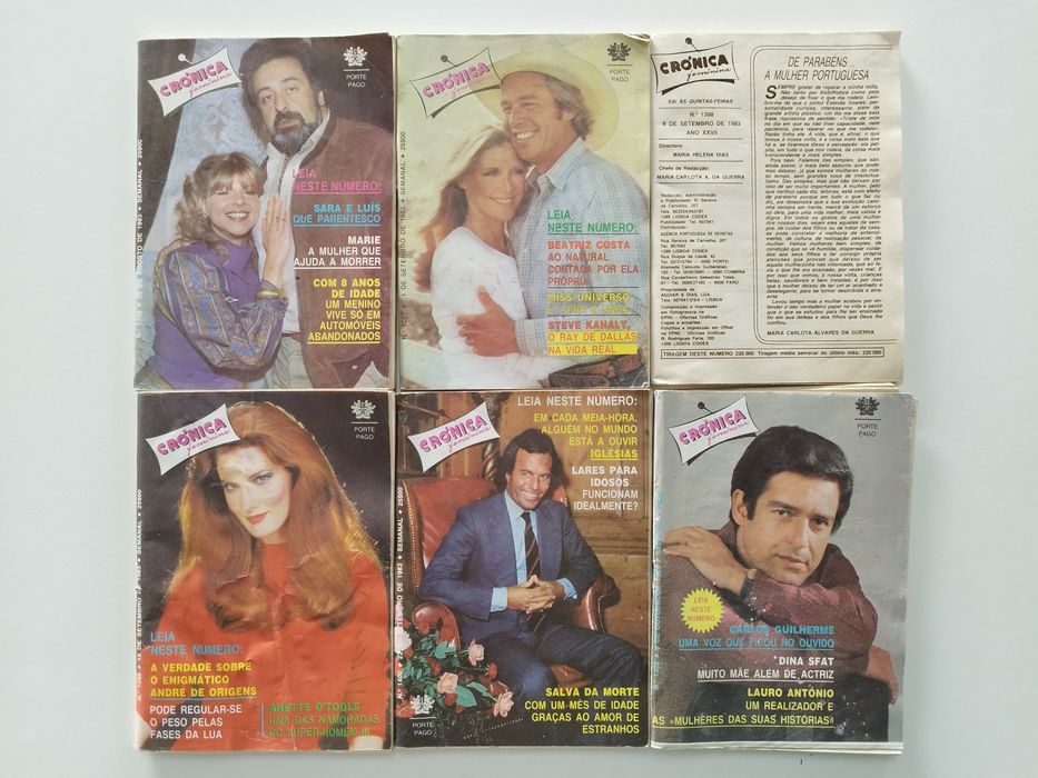 Revistas Crónica Feminina 1983