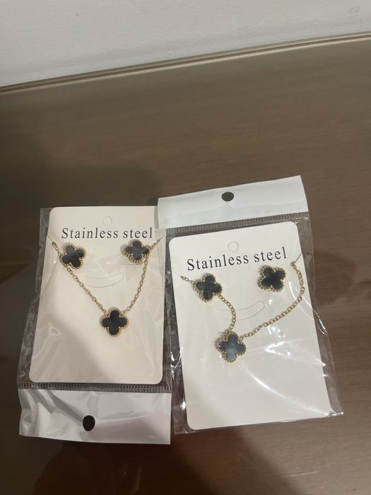 Conjunto de fio e brincos