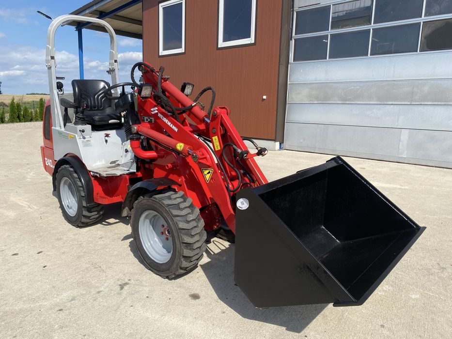ŁADOWARKA WEIDEMANN 1240 CX 35 ŁYŻKA+ KROKODYL SUPER STAN awant claas schaffer manitu jcb o&k