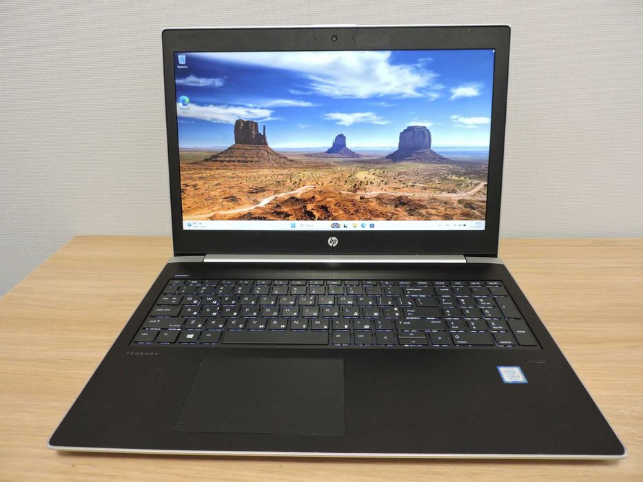 HP ProBook 450 g5/15.6” FHD IPS/i5 8250U/16GB/SSD 256/UHD/подсветка