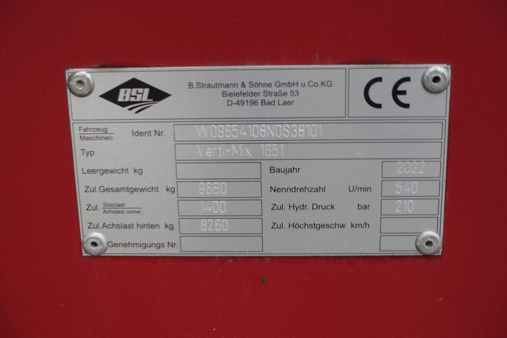 Strautmann Verti-Mix 1651 paszowóz,wóz paszowy NOWY!OKAZJA.kuhn,Storti