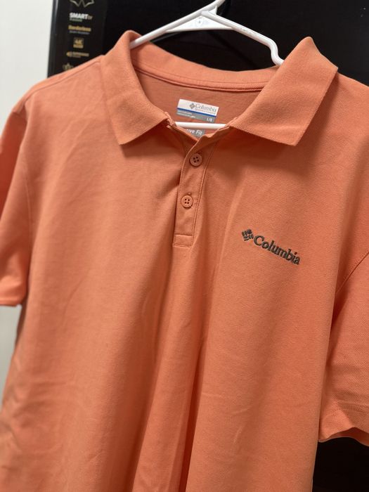 Мужская футболка  поло  Columbia. Размер L/ xl