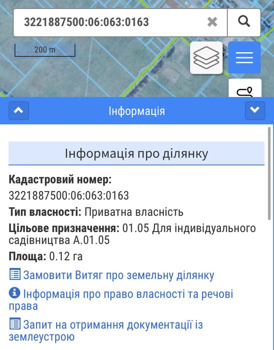 с. Озера, Бучанський район, 12 соток, за участок