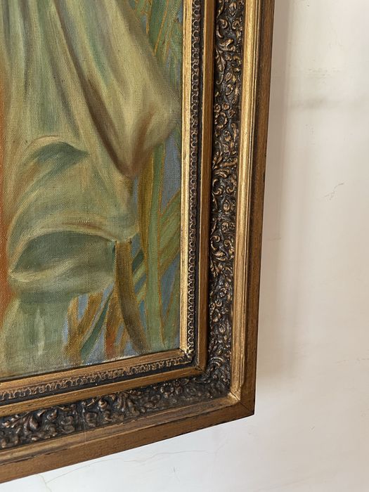 Tela Original Art Déco – Assinada Rosinda (1914)
